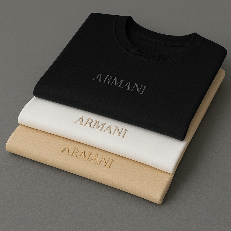 |KIT 3| Camisas Armani em Algodão Premium!